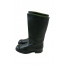 Men classical black leather boots