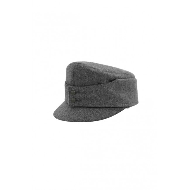 mountain Grey Wool field cap