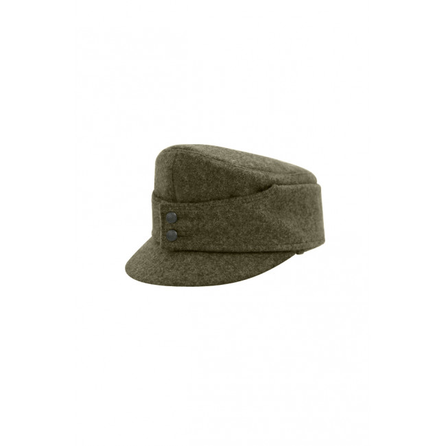 mountain Brown Grey Wool Field cap