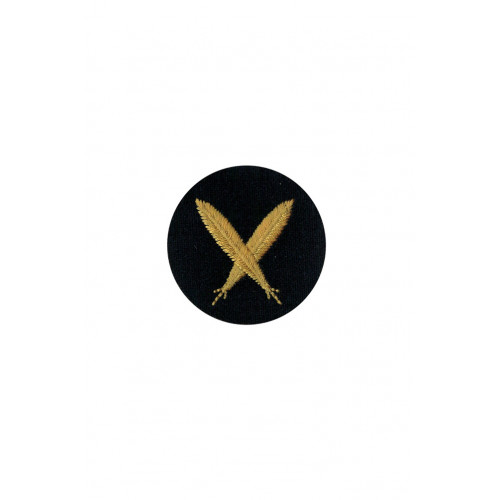 Tunic pactch EM clerical career sleeve insignia