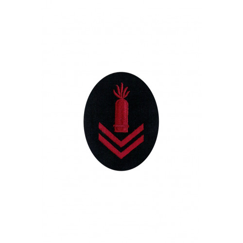 Tunic pactch Gun chief of medium artillery specialty trade insignia