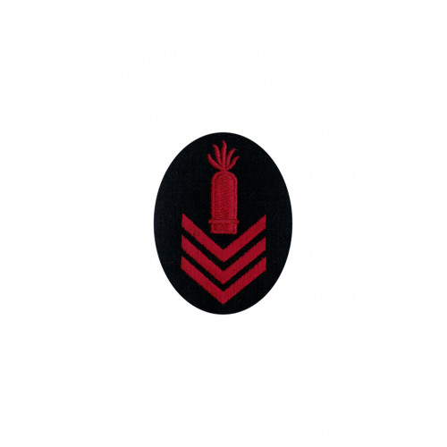 Tunic pactch Gun chief of heavy artillery specialty trade insignia
