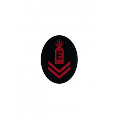 Tunic pactch Gun chief E single gun after three years specialty trade insignia
