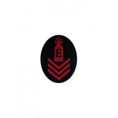 Tunic pactch Gun chief E single gun after six years specialty trade insignia