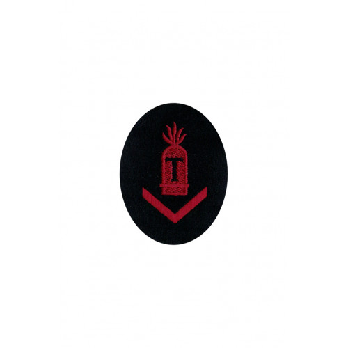 Tunic pactch Gun chief T turret gun specialty trade insignia