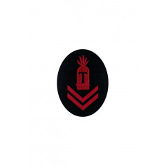 Tunic pactch Gun chief T turret gun after three years specialty trade insignia