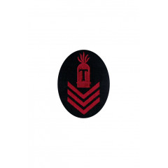 Tunic pactch Gun chief T turret gun after six years specialty trade insignia