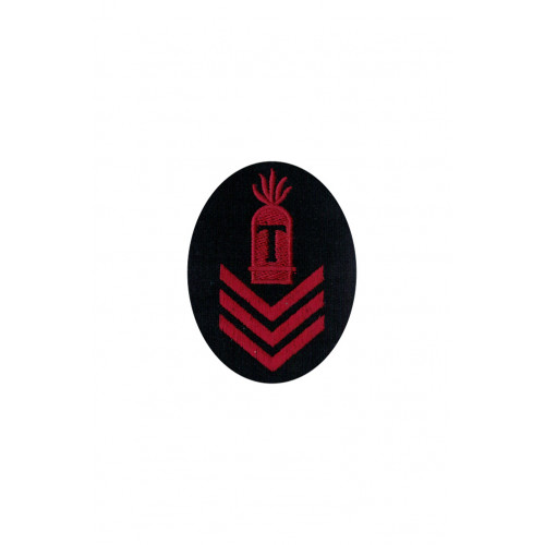 Tunic pactch Gun chief T turret gun after six years specialty trade insignia