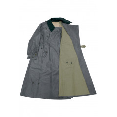 Motorcyclist Rubberized Protective Coat Kradmantel