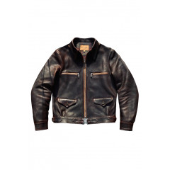 Luftwaffe Hartmann style Leather Fighter Pilot Jacket