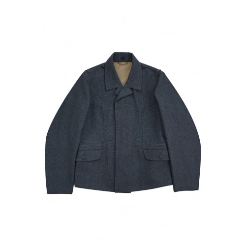 M40 blue grey wool flight tunic Fliegerbluse M40 blue grey wool flight tunic Fliegerbluse