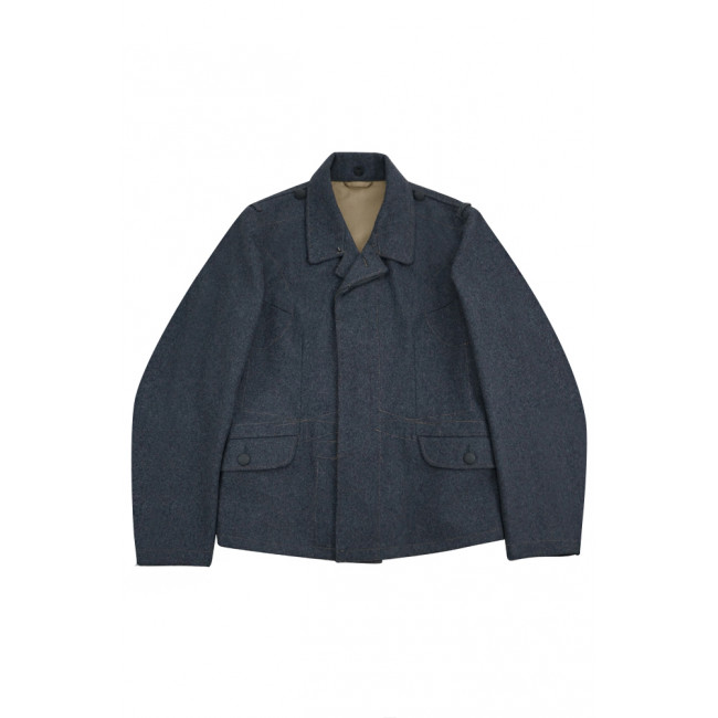 M40 blue grey wool flight tunic Fliegerbluse M40 blue grey wool flight tunic Fliegerbluse